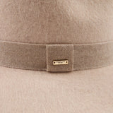 Georgina in Bone Mélange Wool Felt