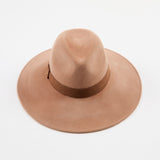 Emmanuelle Camel Brushed Wool Felt