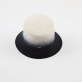 Ruby in Black Gradient Wool Felt