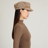 Marina in Camel Gold Tweed