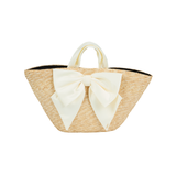 Carlotta Natural Straw Tote