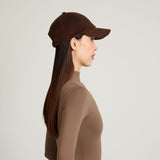 Lo in Chocolate Brushed Wool