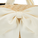 Carlotta Natural Straw Tote