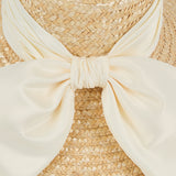 Mirabel Straw Wide-Brim Sunhat