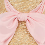 Mirabel Straw Wide-Brim Sunhat