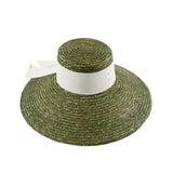 Mirabel Straw Wide-Brim Sunhat