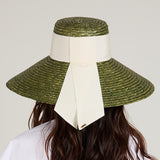 Mirabel Straw Wide-Brim Sunhat