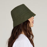 Yuki Linen Reversible Bucket Hat