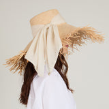 Mirabel Raffia Wide-Brim Sunhat