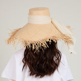 Mirabel Raffia Wide-Brim Sunhat