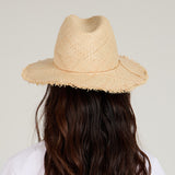Sandy Fine Raffia Fedora