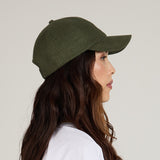 Lo Linen Baseball Cap