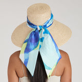 Mirabel Straw Wide-Brim Sunhat