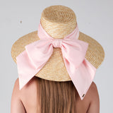 Mirabel Straw Wide-Brim Sunhat