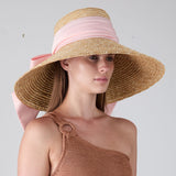 Mirabel Straw Wide-Brim Sunhat