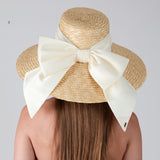 Mirabel Straw Wide-Brim Sunhat