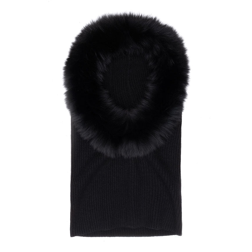 Eugenia Kim Paulina Cashmere Knit Hood in Black