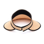 Eugenia Kim Trixie Visor in camel back view product shot