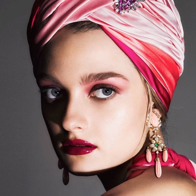 Head Turner: Eugenia Kim turban featured in Harper's Bazaar