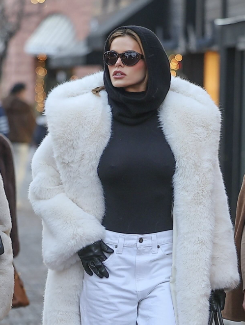 Brooks Nader wearing the Rudi hat in Aspen, featured by SI Lifestyle