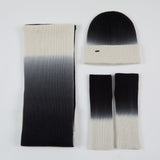 Vail in Black Wool Ombre