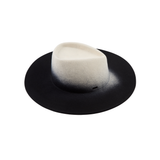 Harlowe in Black Gradient Wool Felt