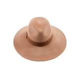 Emmanuelle in Bone Mélange Brushed Wool Felt