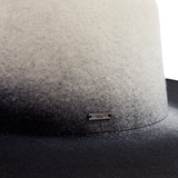 Harlowe in Black Gradient Wool Felt