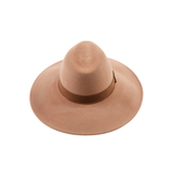 Emmanuelle in Bone Mélange Brushed Wool Felt