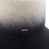 Ruby in Black Gradient Wool Felt