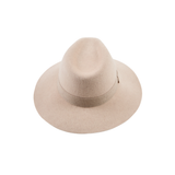 Georgina in Bone Mélange Wool Felt