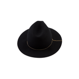 Sandy in Black Wool Felt