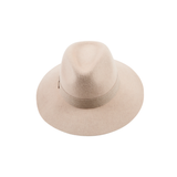 Georgina in Bone Mélange Wool Felt