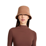 Anaïs in Black Brushed Wool Felt