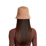 Anaïs in Black Brushed Wool Felt