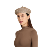 Carter in Chocolate Brushed Wool Felt