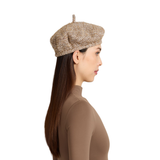 Carter in Chocolate Brushed Wool Felt