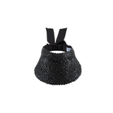 Ricky Lacquered Straw Visor