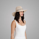 Emmanuelle Vented Hemp Packable Fedora