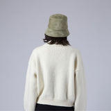 Yuki Khaki Suede