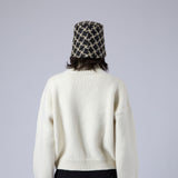 Ella Black/Beige Tweed