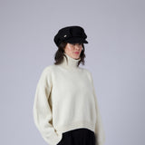 Riley Black Wool