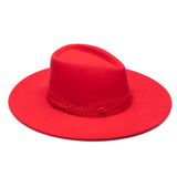 Harlowe in Red Birdcage Veil - Eugenia Kim