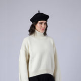Dionne Black Wool
