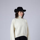 Winona Black Wool