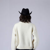 Winona Black Wool