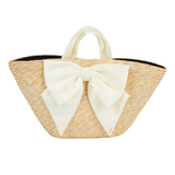 Carlotta Natural Straw Tote