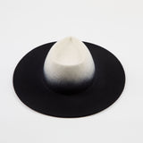 Harlowe in Black Gradient Wool Felt