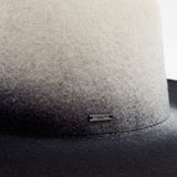 Harlowe in Black Gradient Wool Felt