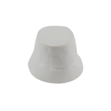 Yuki Linen Reversible Bucket Hat in White